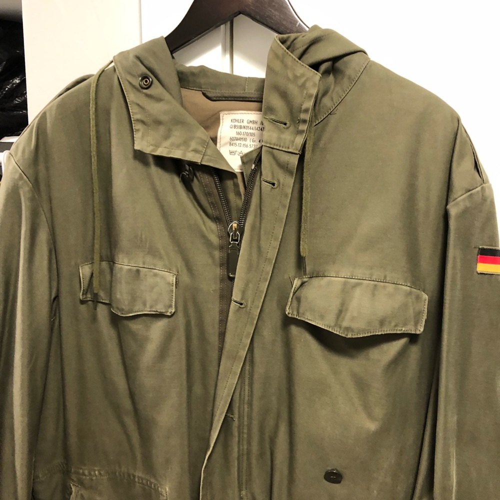 East German military coat